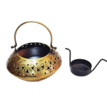 AAIZONE Home Decor Tealight Holder/Degchi Style Candle Stand
