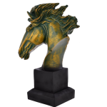 AAIZONE Horse Face Sculpture for Home Decor Showpiece Figurine